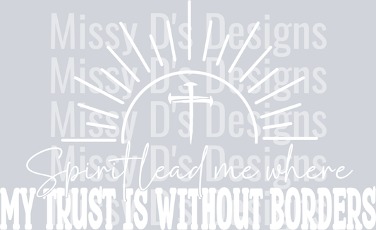 spirit lead me cross WHITE
