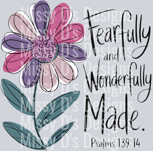 Fearfully and Wonderfully Made PNG