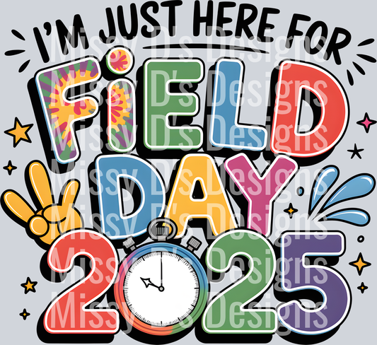 I'm just here for Field Day 2025