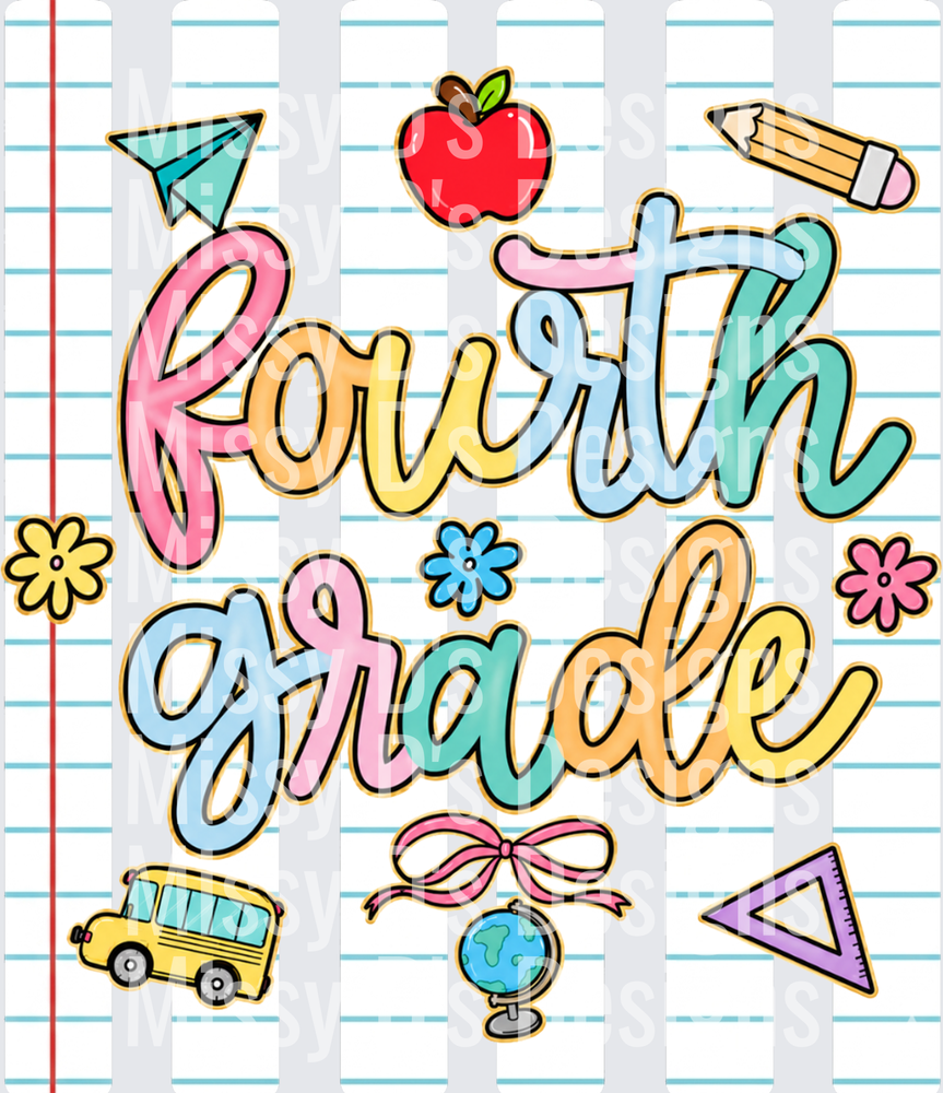 Back to School fourth grade