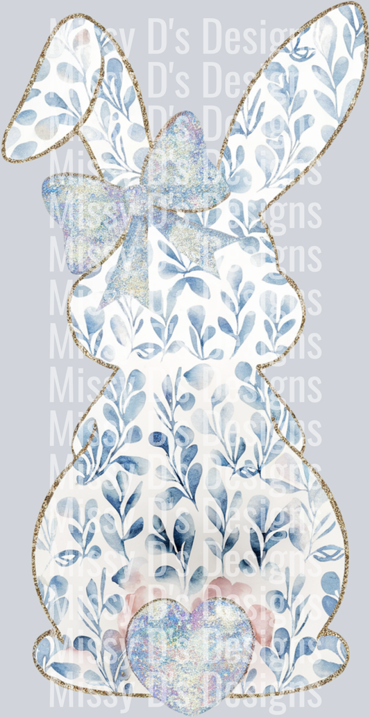 Easter Bunny Blue