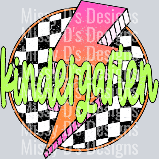 Checkered Lighting Kindergarten