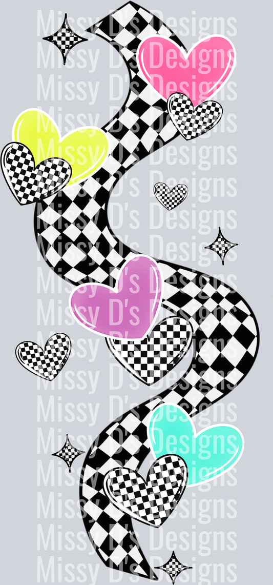 HEART CHECKER SLEEVE