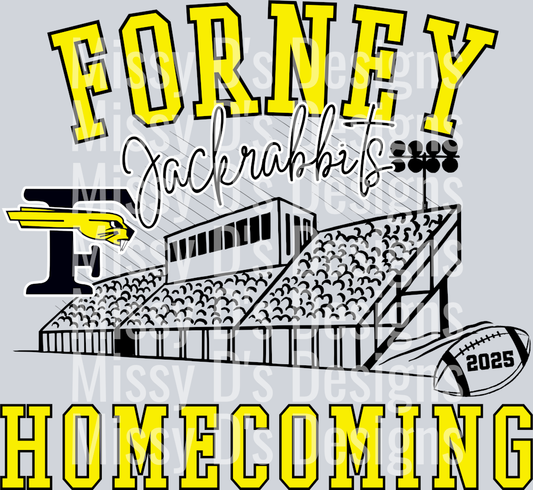 forney jackrabbits 2025 homecoming