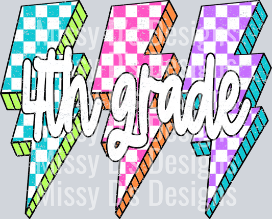 Lightning Bolt 4th Grade