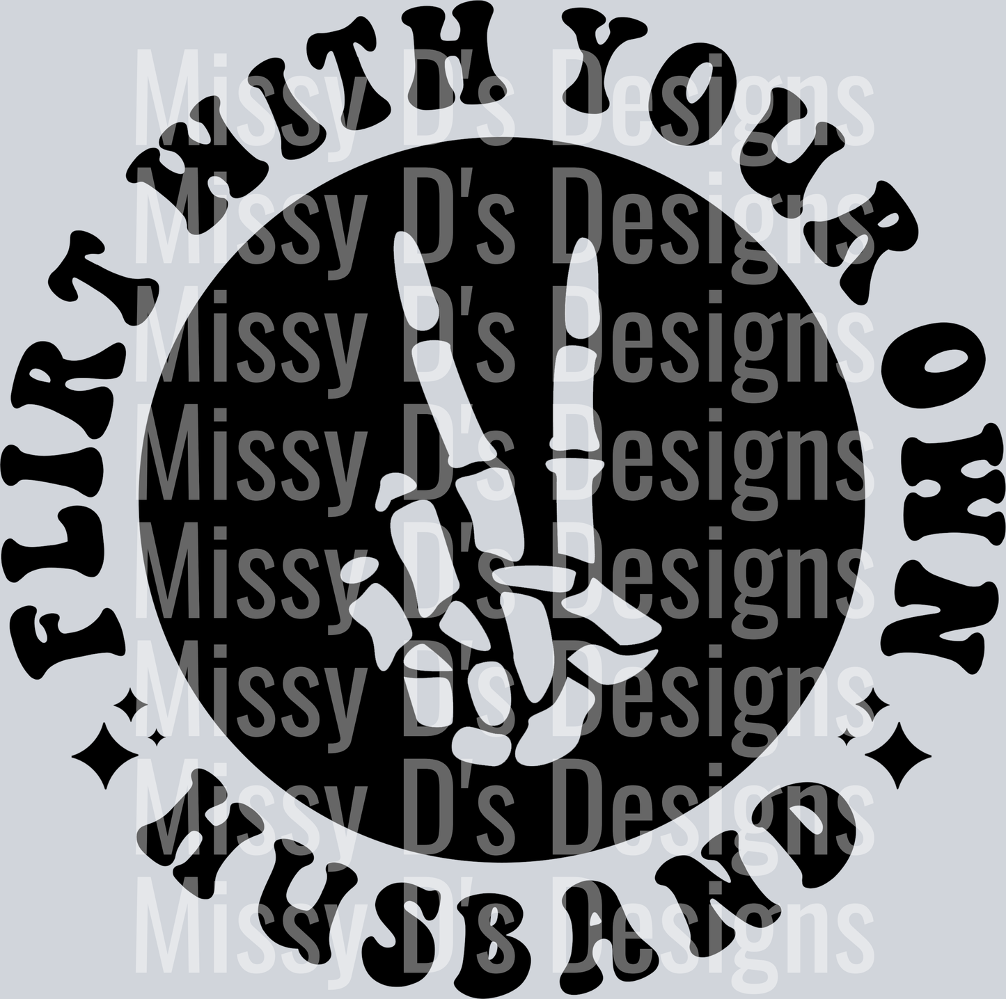 Flirt With Your Own Husband Pocket Design
