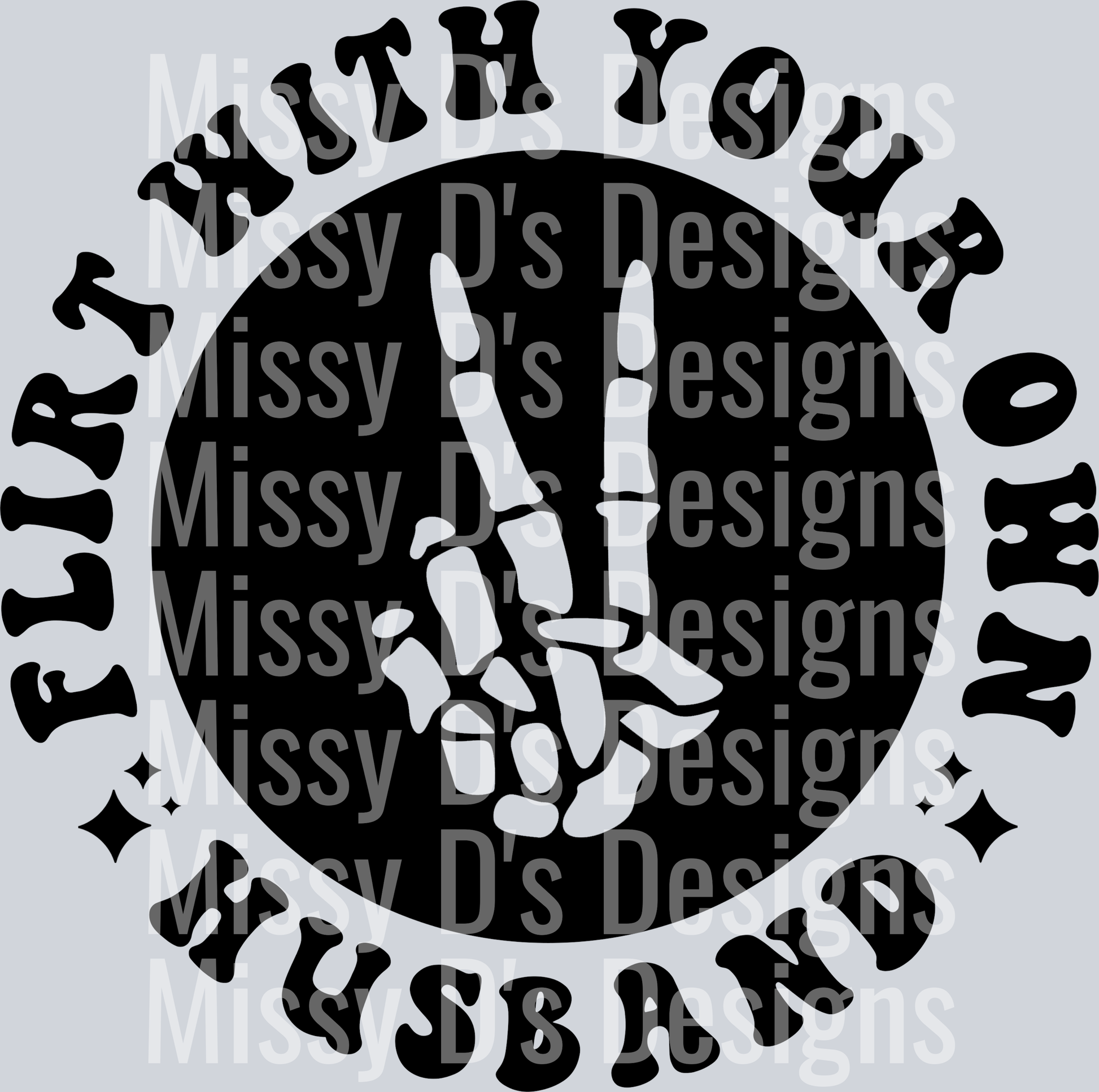 Flirt With Your Own Husband Pocket Design