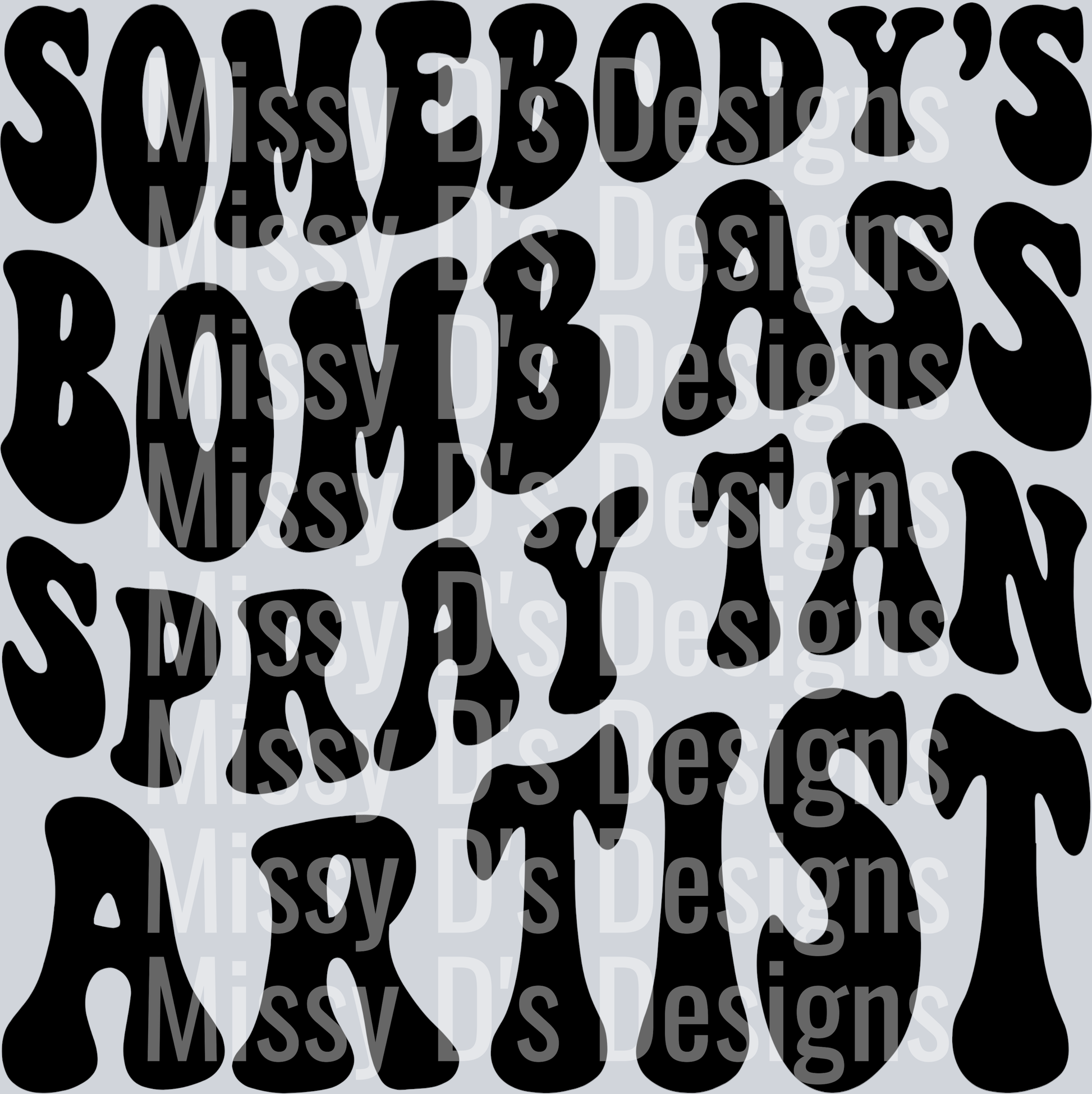 Somebodys Bomb Ass Spray Tan Artist