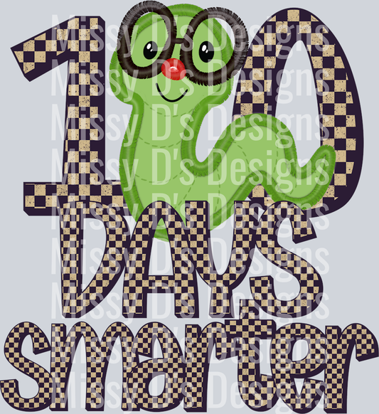 100 DAYS SMARTER caterpillar