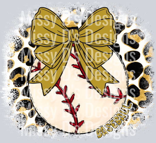 Leop baseball gold