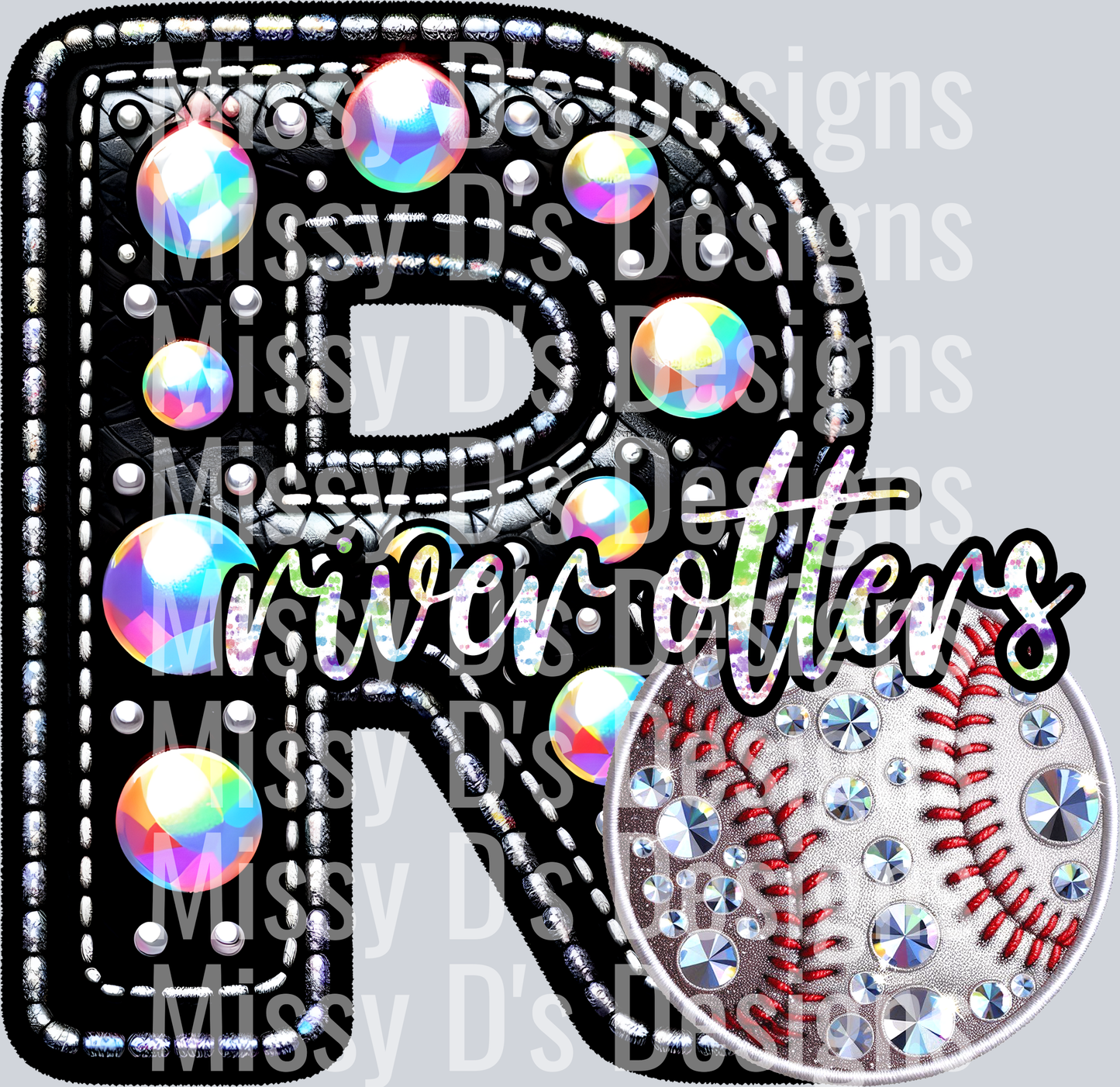 leather baseball river otters