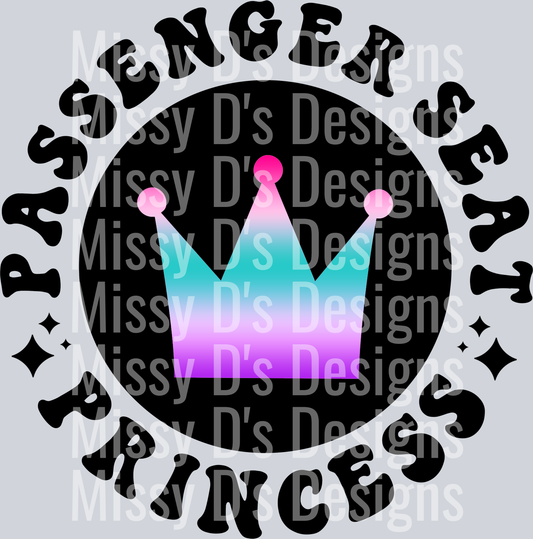 Color Passenger Seat Princess Pocket Design