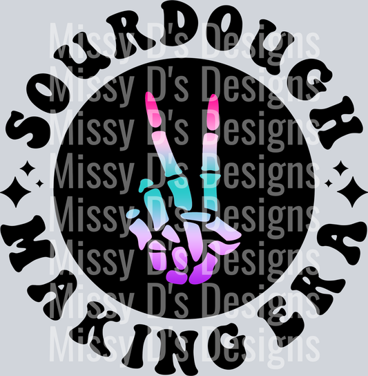 Color Sourdough Making Era Pocket Design