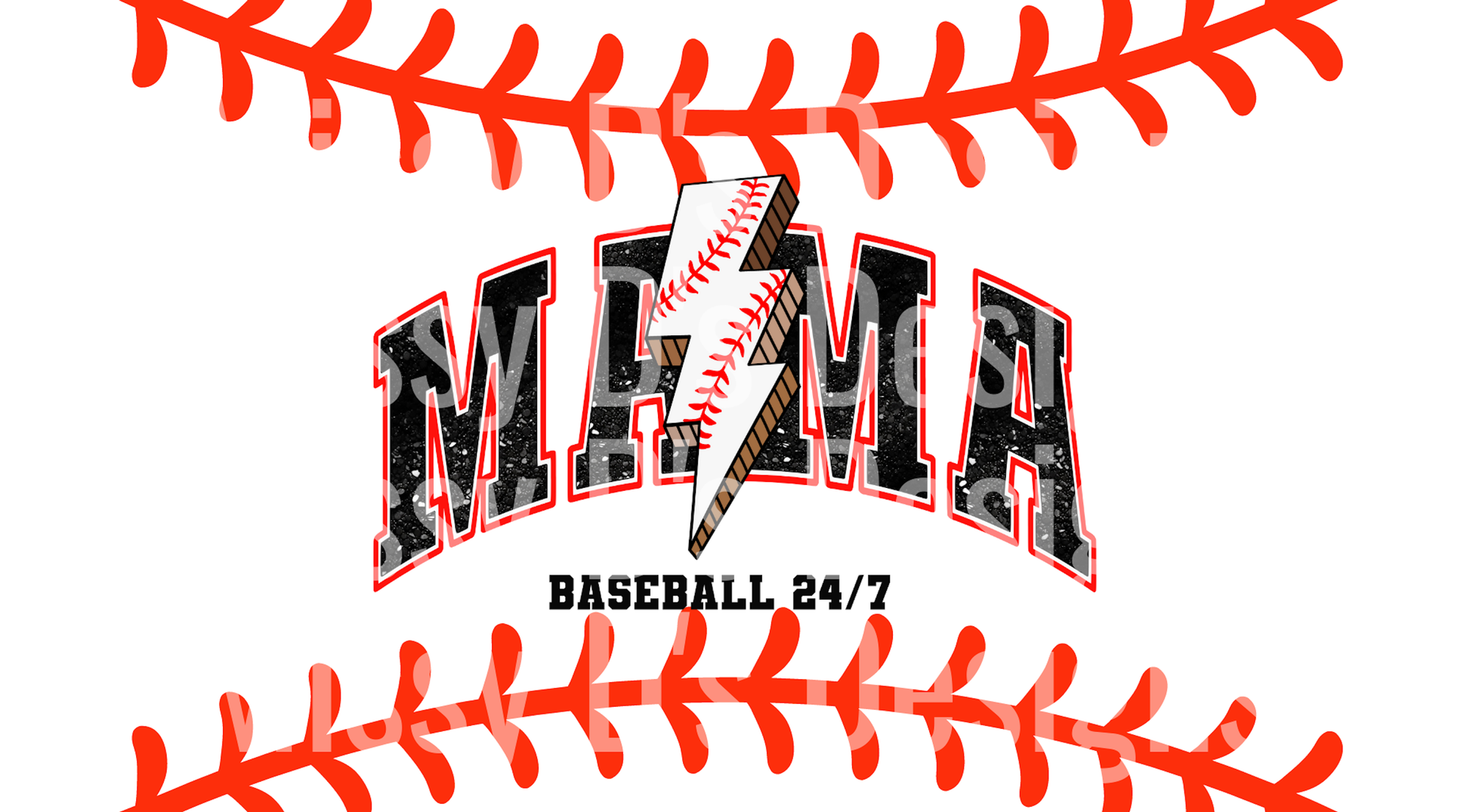 baseball mama top