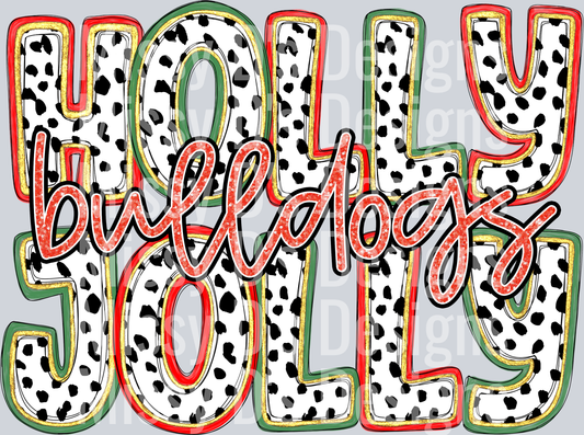 holly jolly bulldogs