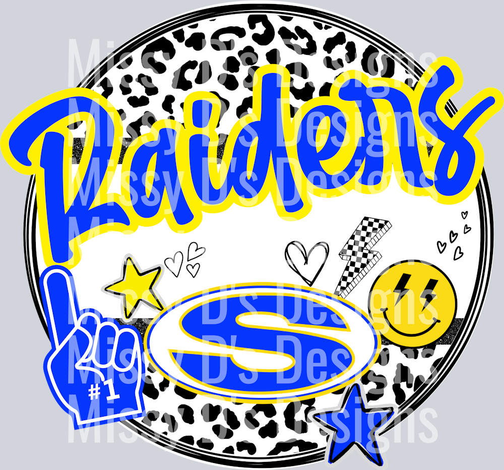 Leopard Circle Sunnyvale Raiders