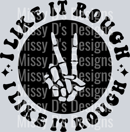 I Like It Rough Pocket Design