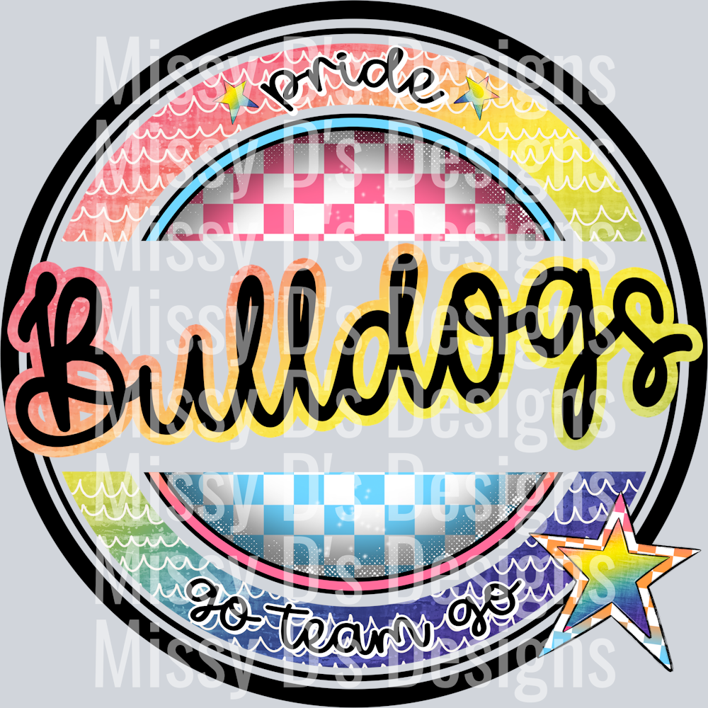 rainbow wave bulldogs