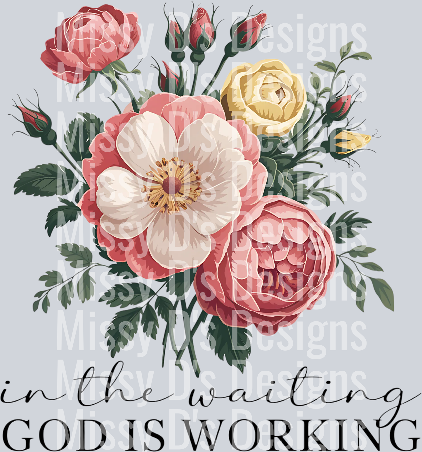 In the waiting God is working PNG