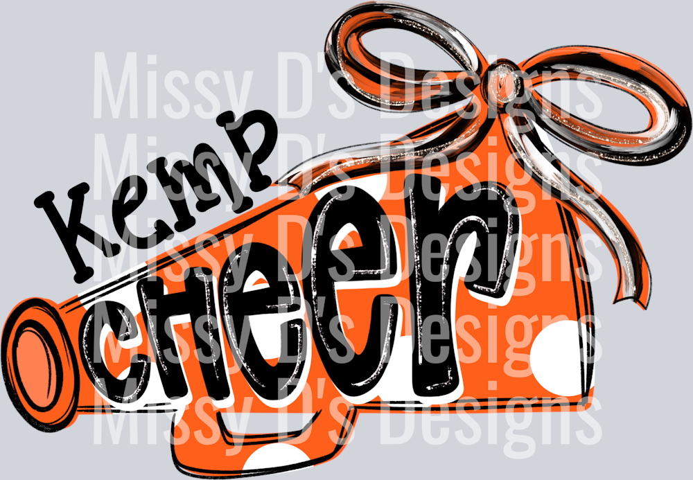 Kemp cheer megaphone