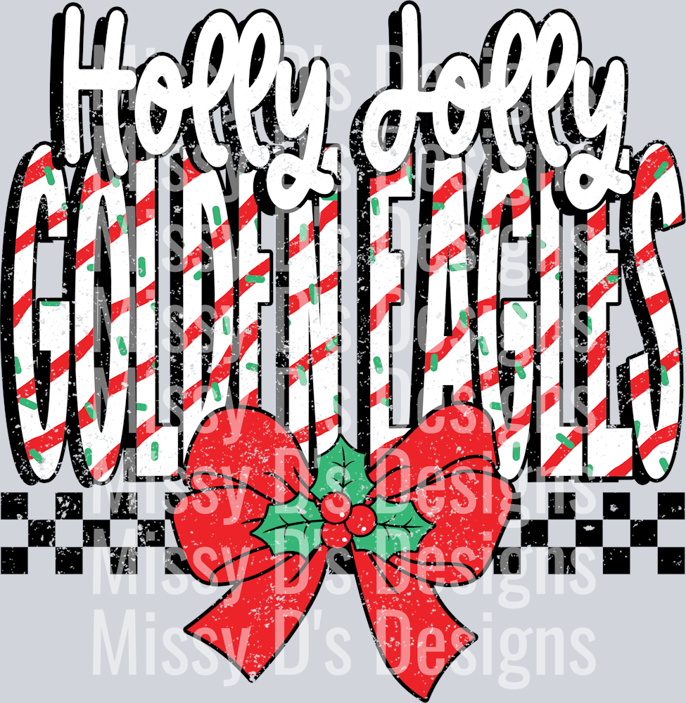 Holly Jolly Golden Eagles
