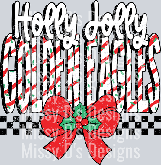 Holly Jolly Golden Eagles