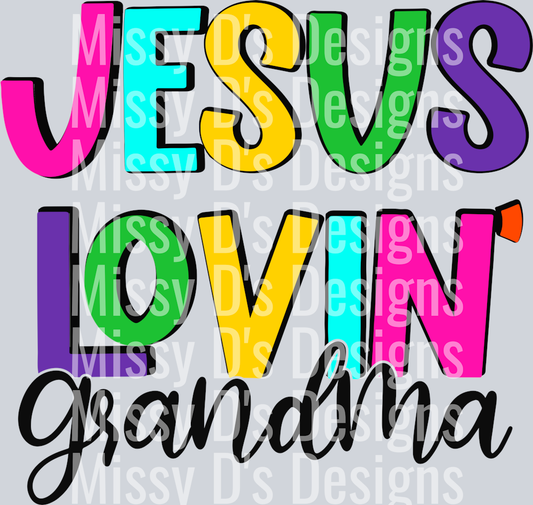 Jesuslovingrandma