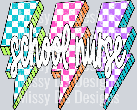 Lightning Bolt School Nurse