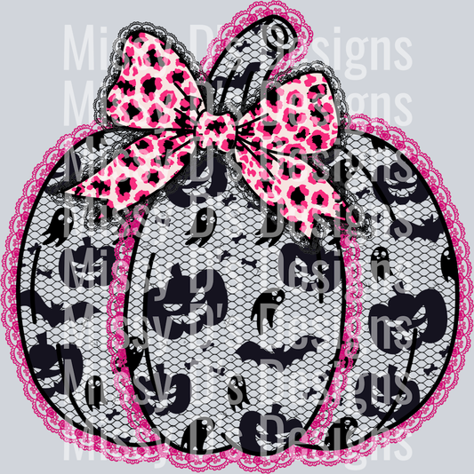 Lace Pumpkin Coquette Halloween
