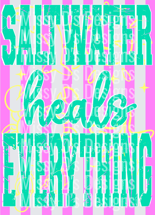 salt water heals everything