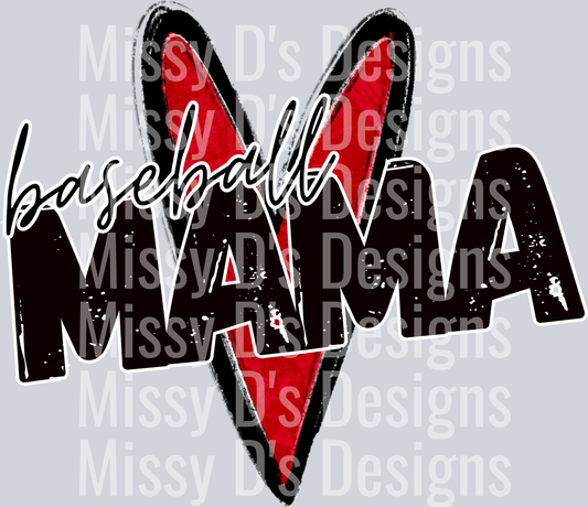 baseball mama heart (2)