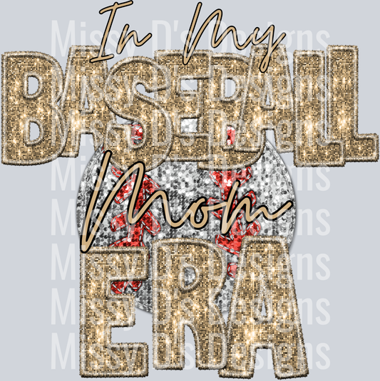 In my baseball mom era