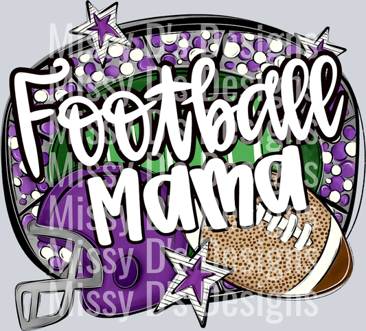 FOOTBALL MAMA PURPLE