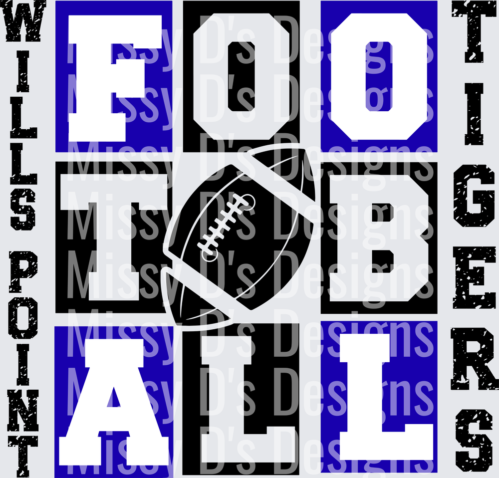 wills point tigers football squares  (1)