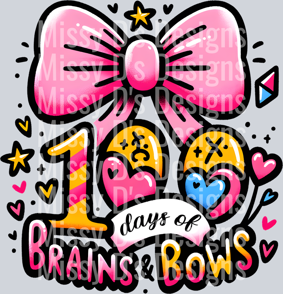 bow 100 days of school