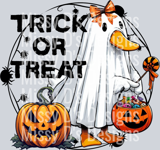 TRICKORTREATDUCKGHOSTBOW