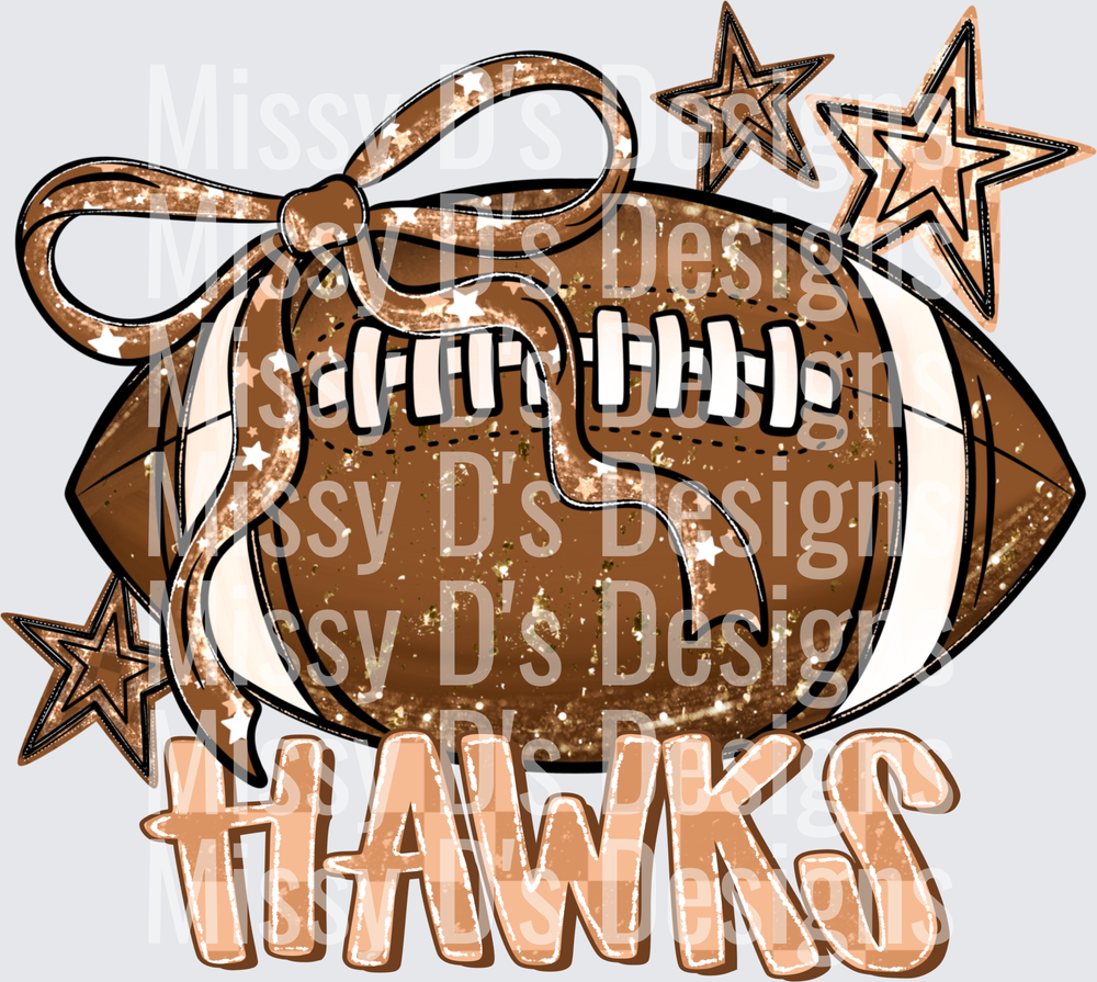 FootballMascot Hawks