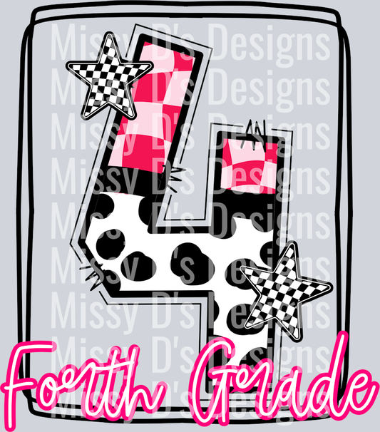 FORTH GRADE-PINK