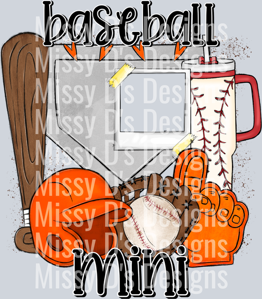 BaseballMiniOrange