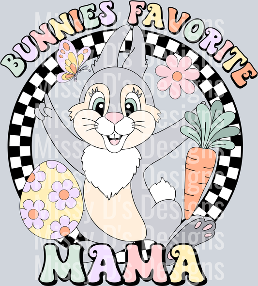 Easter Bunny Checkered