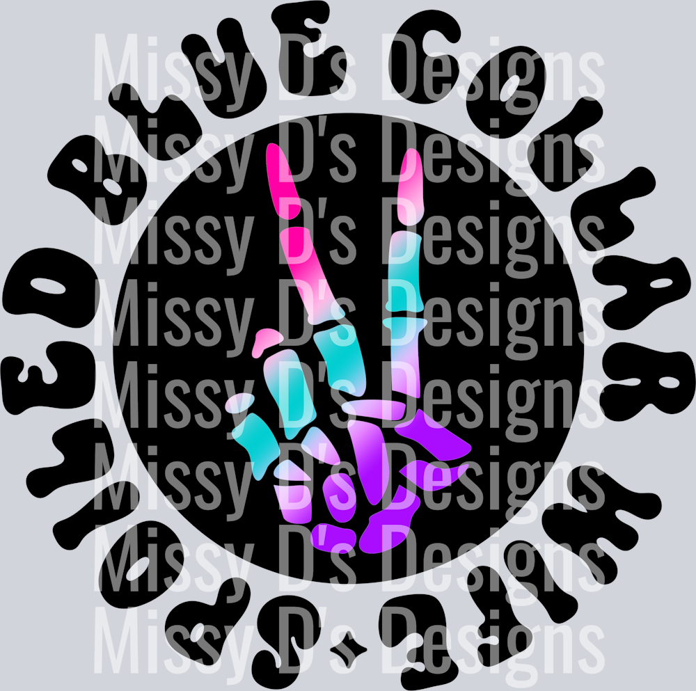 Color Spoiled Blue Collar Wife Pocket