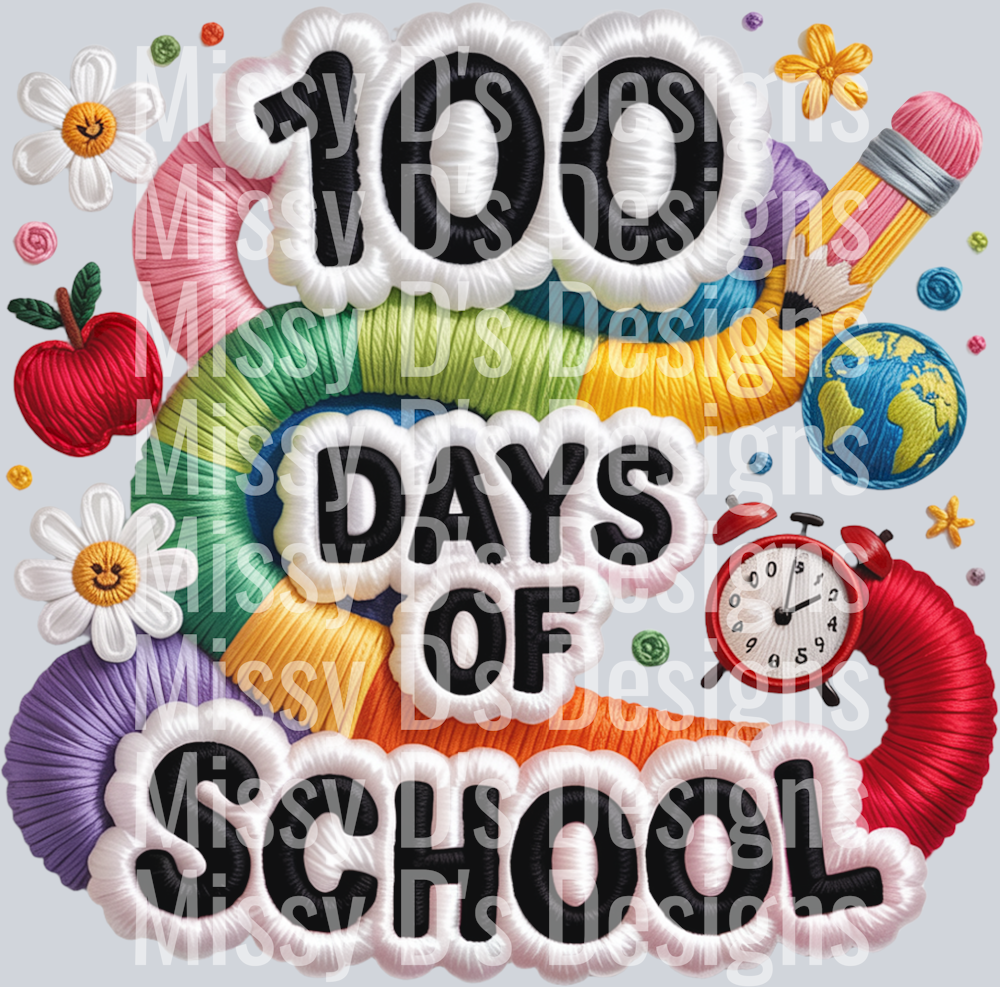 100 days of school