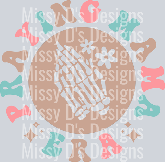 Praying Mama Era Pocket Design
