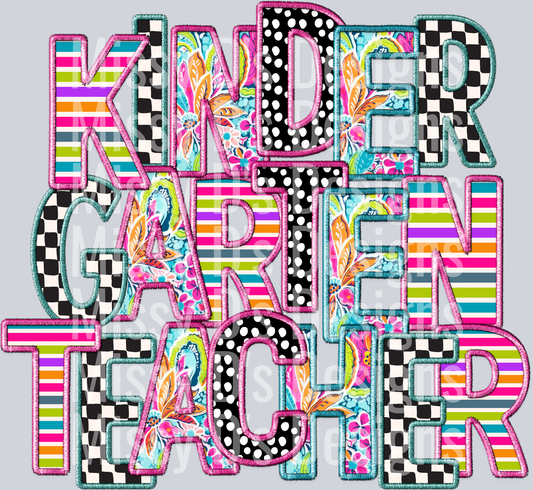 KINDERGARTEN TEACHER(1)
