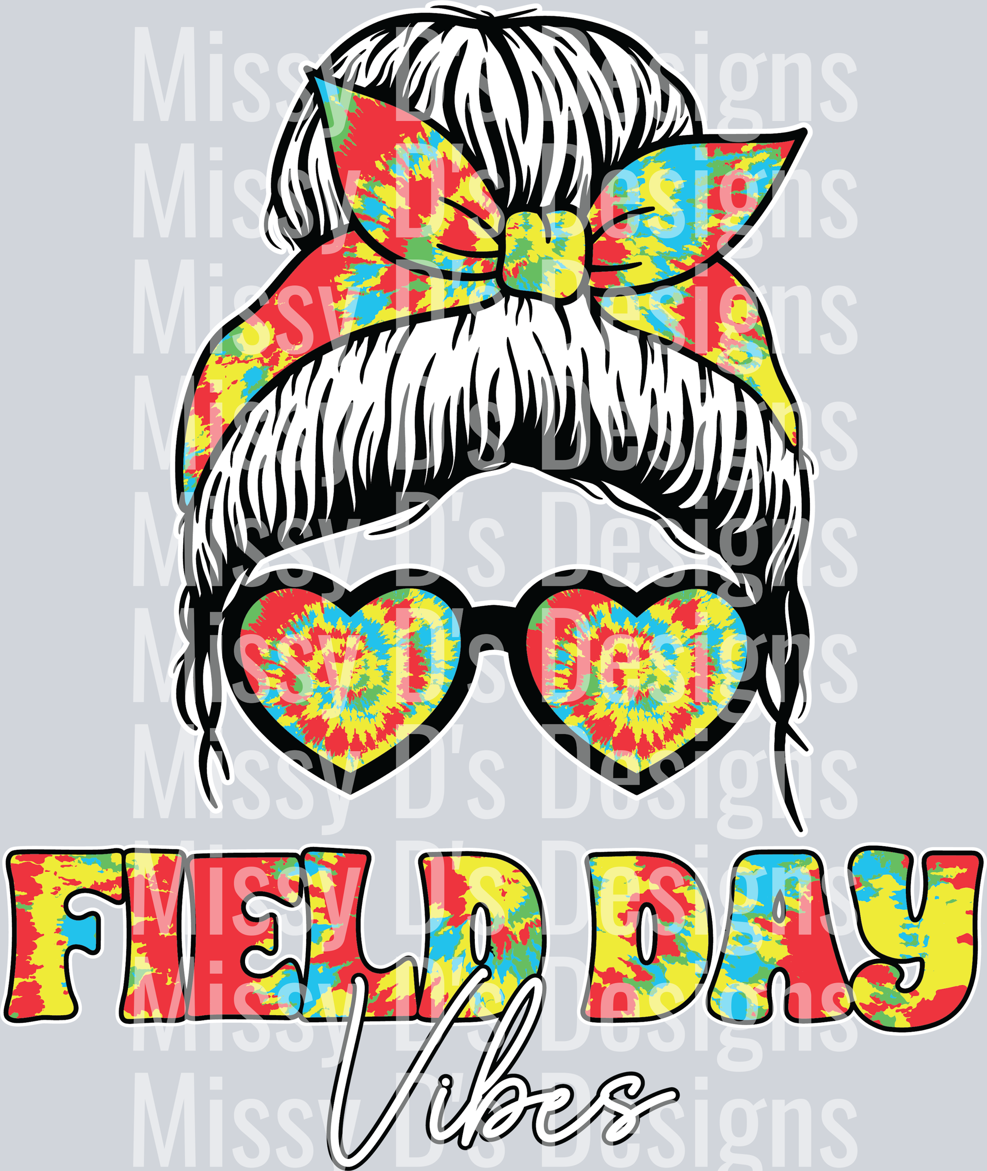 Field Day Vibes Tie Dye