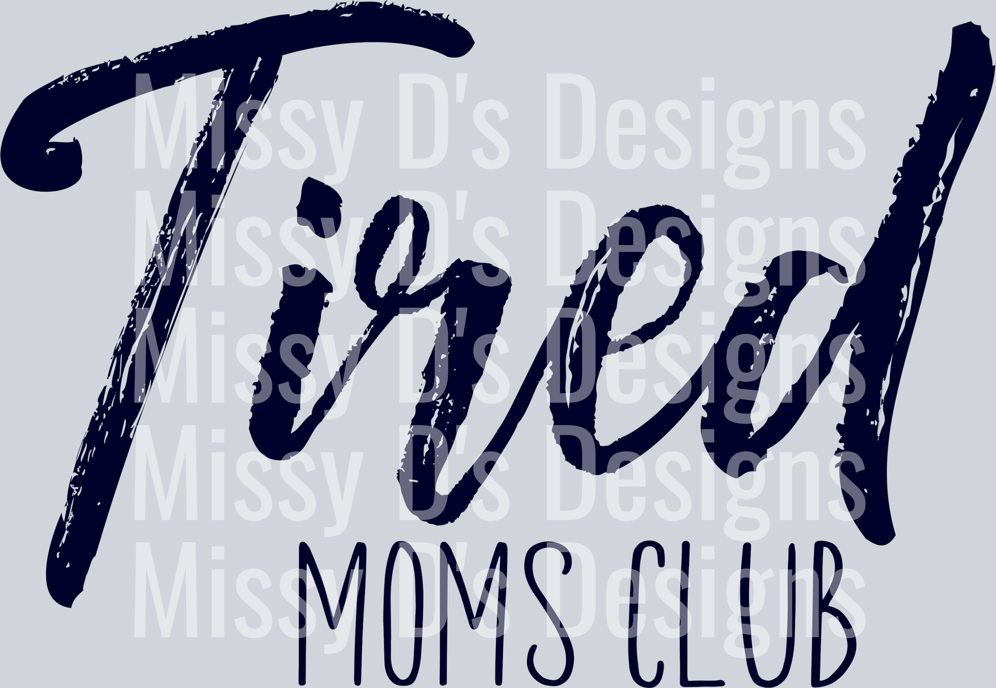 tiredmomsclubBLUE