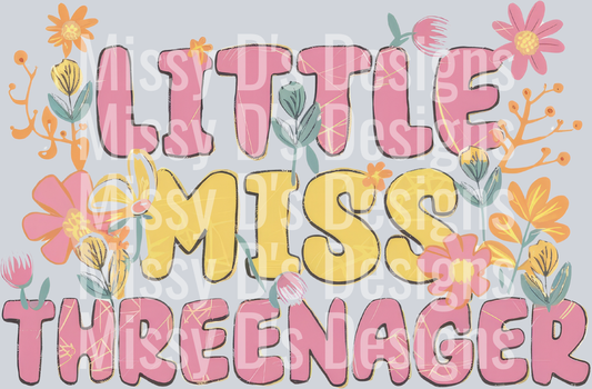 Little Miss Threenager