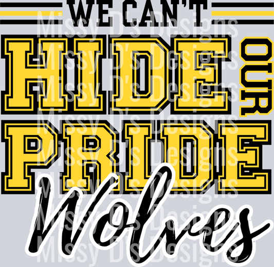 wolves black yellow black