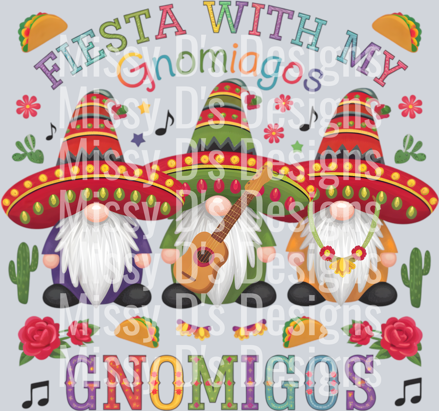 5. Fiesta With My Gnomies