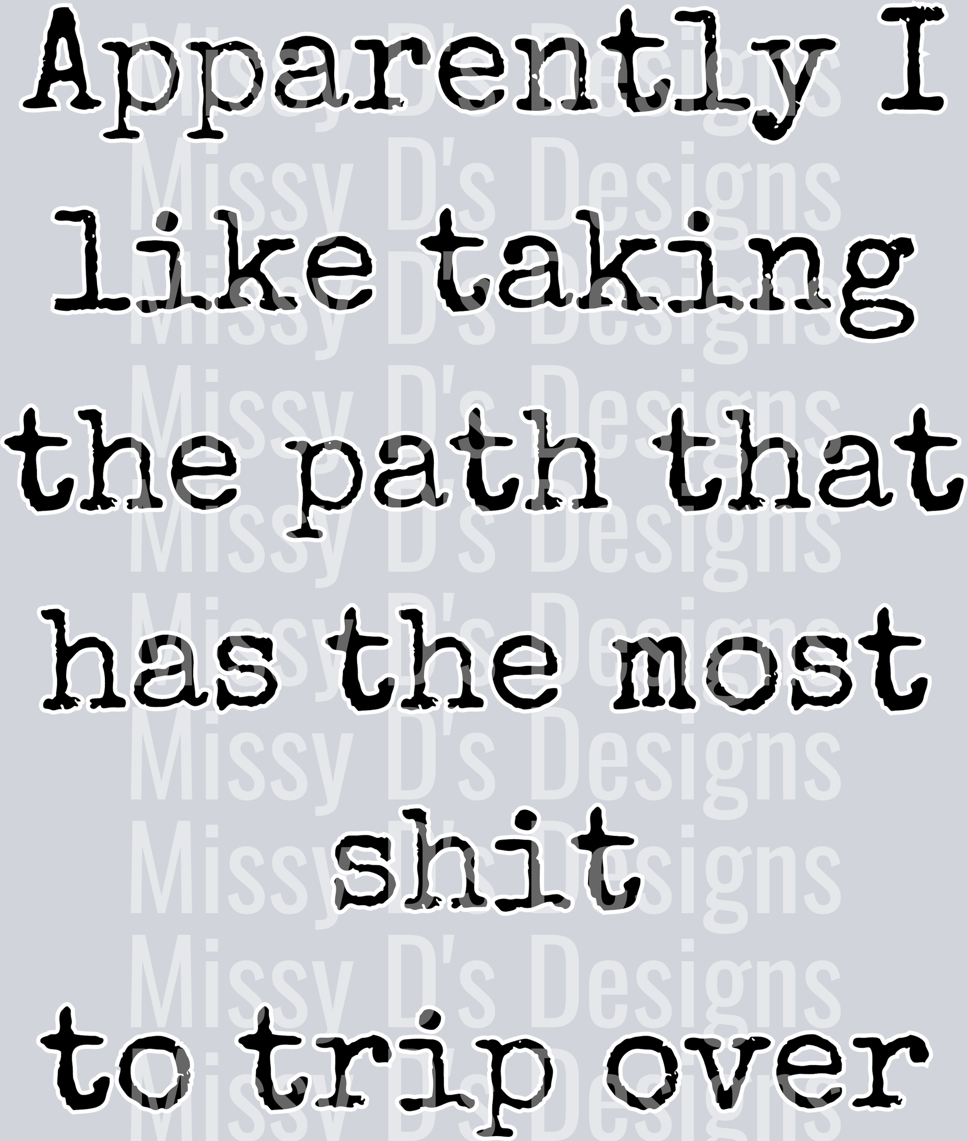 path that has the most shit 2